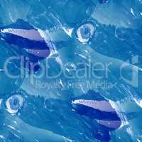 seamless background blue watercolor brush color water abstract art