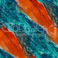seamless Red Blue background  watercolor brush color water abstract art
