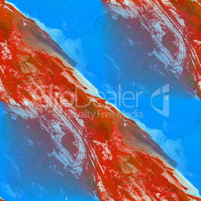 seamless background Red Blue  watercolor brush color water abstract art