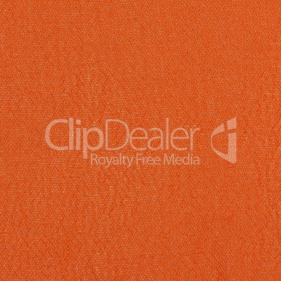 Orange fabric background