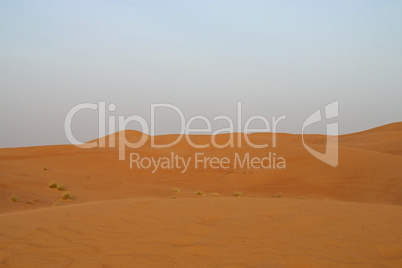 Wüste in den Vereinigten Arabischen Emiraten