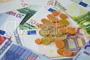 Die Europäische Wahrung, Geldscheine und Münzen