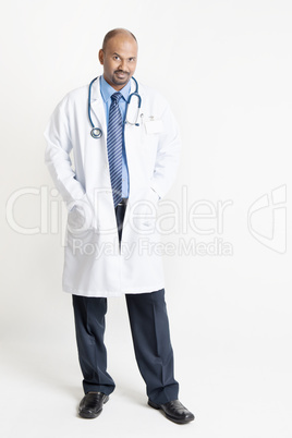 Mature Indian doctor full body