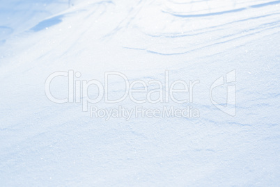 snow background close up