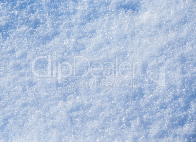 snow background close up