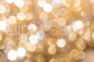 Defocused gold abstract christmas background