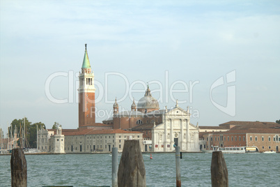 Venedig vom Markusplatz mit Bick aus San Giorgio Maggiore