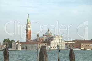 Venedig vom Markusplatz mit Bick aus San Giorgio Maggiore