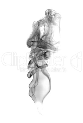 Abstract dark smoke