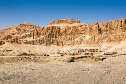 Queen Hatshepsut Temple, West Bank of the Nile, Egypt