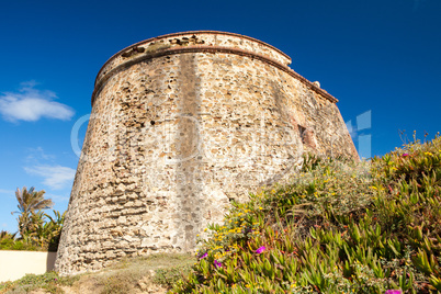 Moorish Watchtower on the Coast of Spain
