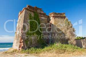 Moorish Watchtower on the Coast of Spain