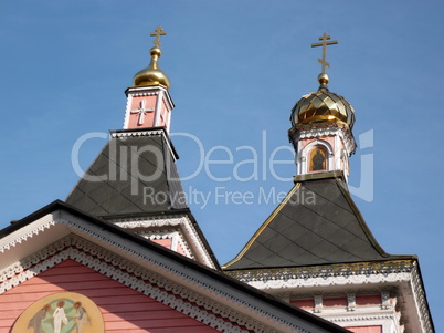 old wood temple bogorodskiy