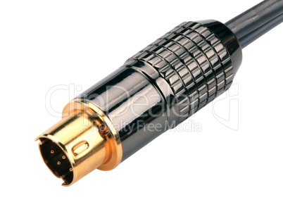 Male Plug Connector Isolated
