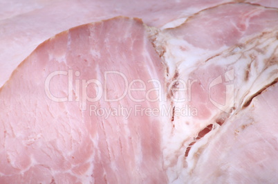 ham meat as food background