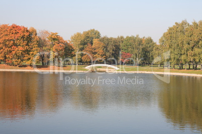 park in autumn