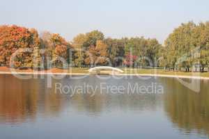 park in autumn