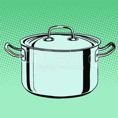 metal saucepan cookware