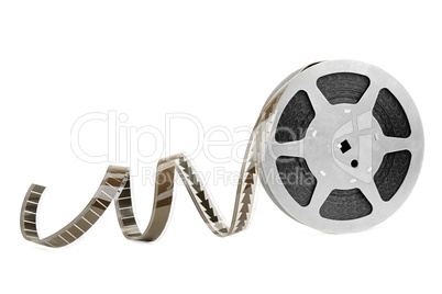 film strip isolated on white background