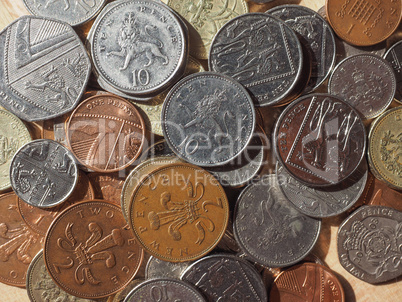 Pound coins