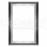 Black and white Isolated frame