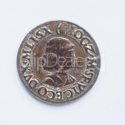 Old Roman coin