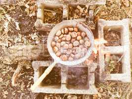 Retro looking Barbecue picture