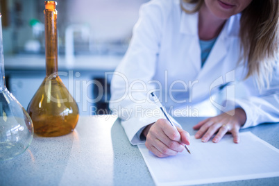 Scientist working in the laboratory