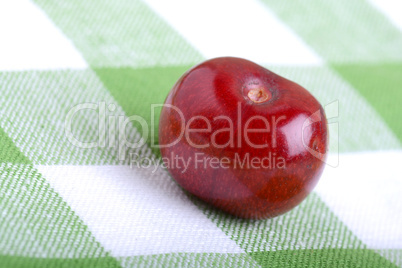 Close up of fresh cherry berries