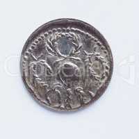 Old Roman coin