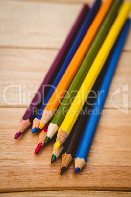 Close up view of pencil