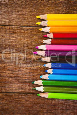 Close up view of pencil