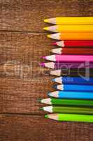 Close up view of pencil