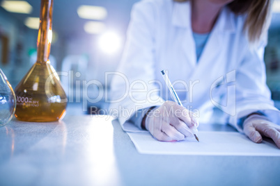 Scientist working in the laboratory