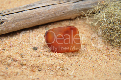 Karneol am Strand