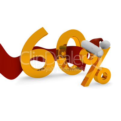 Sixty percent discount