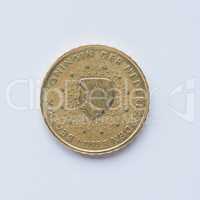Dutch 10 cent coin