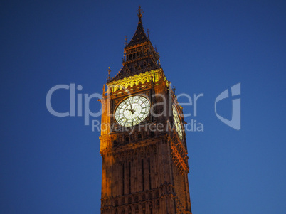 Big Ben in London