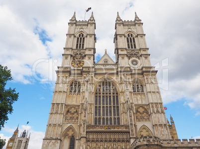 Westminster Abbey in London