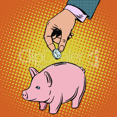 Piggy Bank contribution money