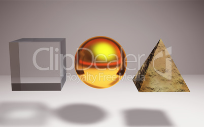 geometric crystal stone metal background