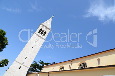 Kirche in Novigrad, Istrien,Kroatien