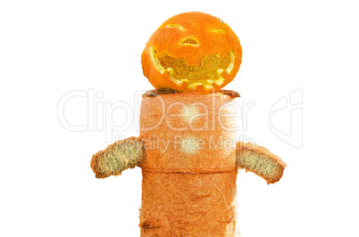 Strohballen Figur für Halloween