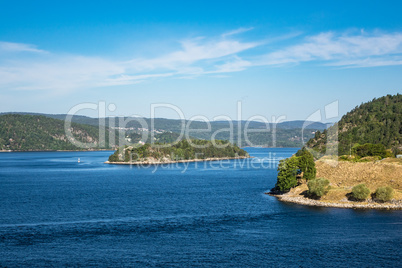 Landschaft am Oslofjord