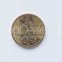 French 10 cent coin