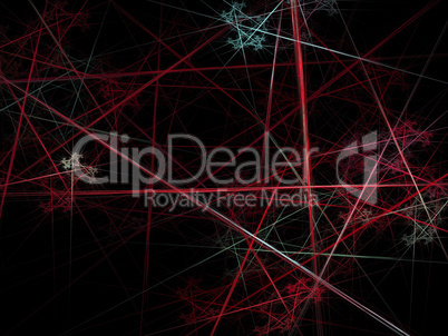 image of one Digital Fractal on Black Color image of one Digital Fractal on Black Color