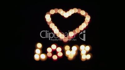 Glowing heart