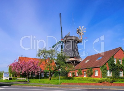 Esens Windmuehle - windmill Esens 01