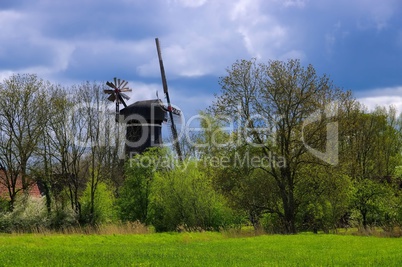 Neustadtgoedens Oberahmer Peldemuehle - windmill Neustadtgoedens 01