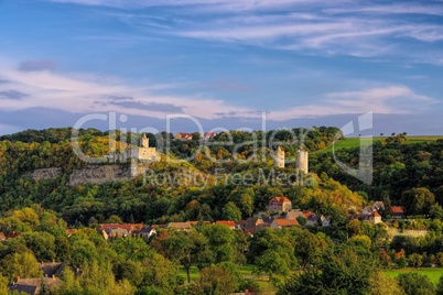 Rudelsburg und Saaleck - Rudelsburg and Saaleck castle 01